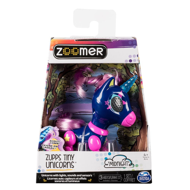 Фігурки тварин - Інтерактивна іграшка Zoomer Фешн-єдиноріг Нічна зірка (SM14437/3887)#2