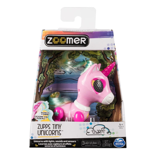 Фігурки тварин - Інтерактивна іграшка Zoomer Фешн-єдиноріг Шарм (SM14437/3900)#2