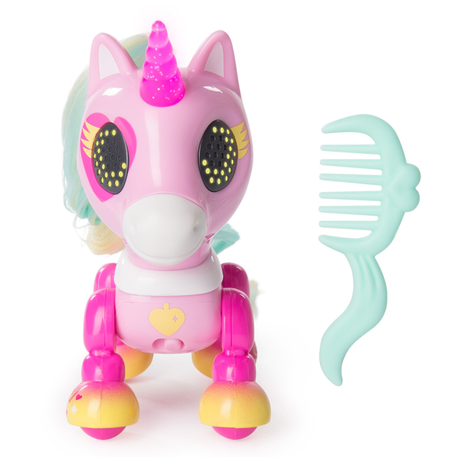 Фігурки тварин - Інтерактивна іграшка Zoomer Фешн-єдиноріг Шарм (SM14437/3900)#3