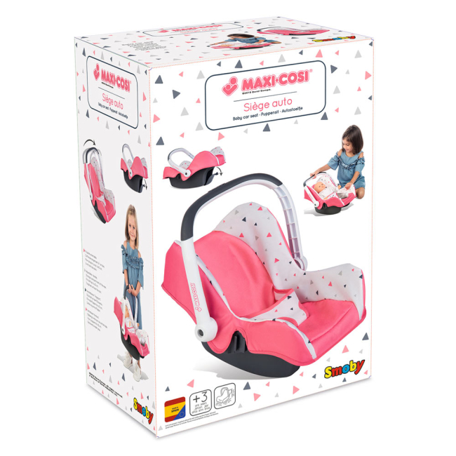 Транспорт і улюбленці - Крісло-переноска Smoby Maxi-Cosi & Quinny рожеве (240228)#2