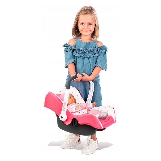 Транспорт і улюбленці - Крісло-переноска Smoby Maxi-Cosi & Quinny рожеве (240228)#3