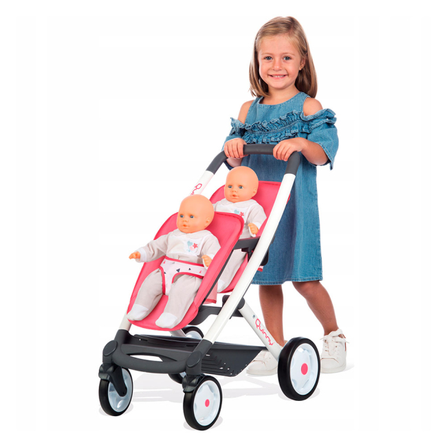 Транспорт и питомцы - Коляска Smoby Maxi-Cosi&Quinny для близнецов (253298)#5