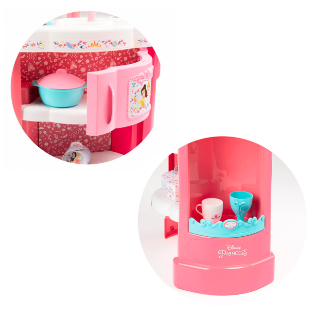 Детские кухни и бытовая техника - Кухня Smoby Дисней Принцесса Замок (311700)#3