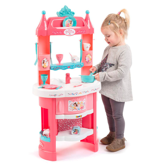 Детские кухни и бытовая техника - Кухня Smoby Дисней Принцесса Замок (311700)#5