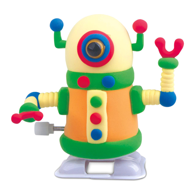 Набори для ліплення - Набір для ліплення Totum Жовтий робот (25356)#2