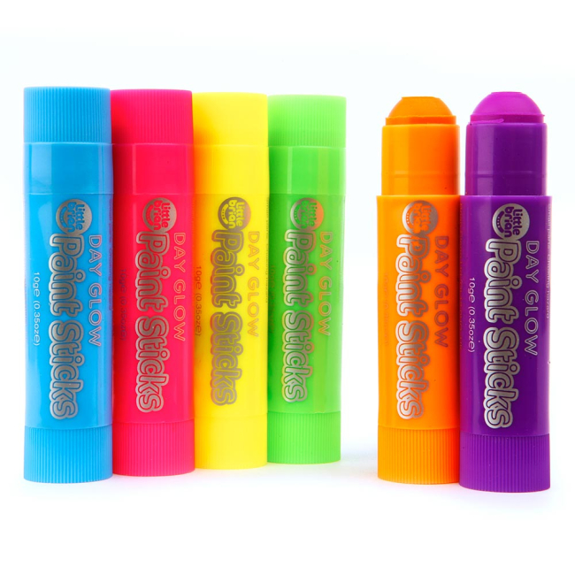Канцтовары - Пастель Little Brian Paint sticks неон 6 шт (LBPS10DA6)#2
