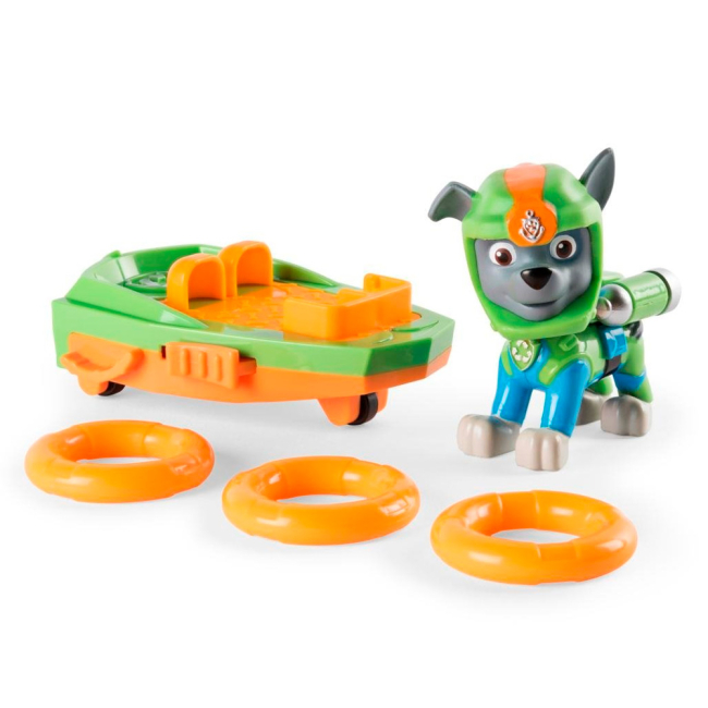 Фигурки персонажей - Коллекционная фигурка Paw Patrol Морской патруль Гонщик Рокки (SM16731/0402)#3