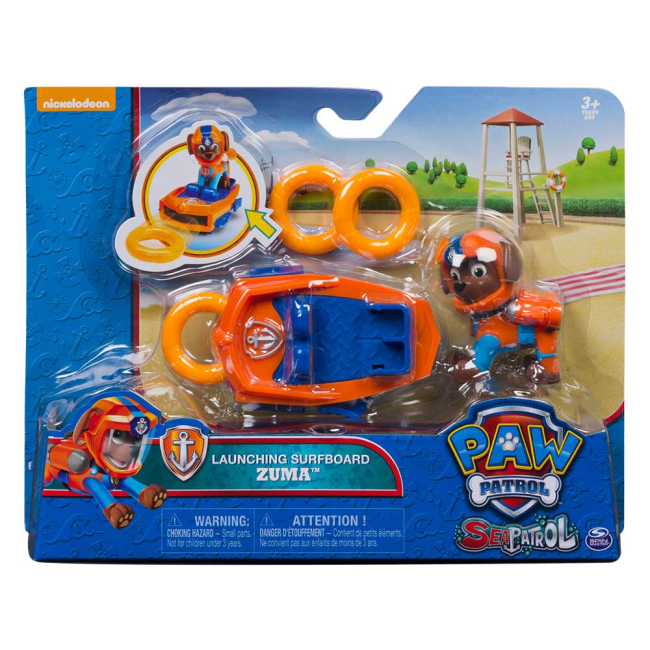 Фігурки персонажів - Колекційна фігурка Paw Patrol Морський патруль Гонщик Зума (SM16731/0419)#5