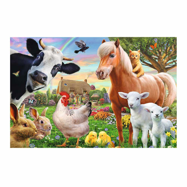 Пазли - Пазли Trefl Ферма 60 деталей (17320)#2