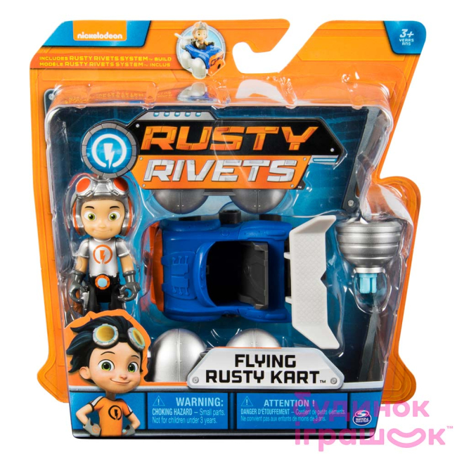Фігурки персонажів - Набір ігровий Rusty Rivets Летючий карт Расті (6043978/6043978-3)#2
