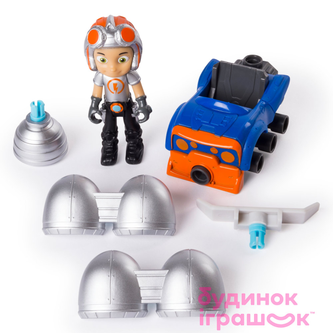 Фігурки персонажів - Набір ігровий Rusty Rivets Летючий карт Расті (6043978/6043978-3)#4