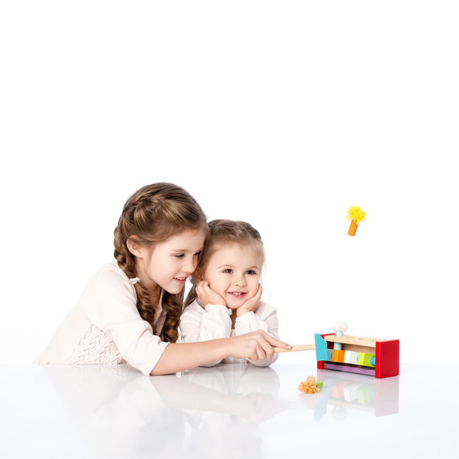 Розвивальні іграшки - Дерев’яна іграшка Cubika Клоуни-стрибунці (13746)#3