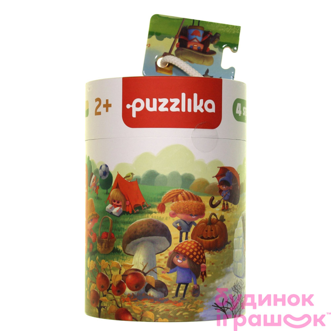 Развивающие игрушки - Пазлы Puzzlika 4 сезона (13944)#2