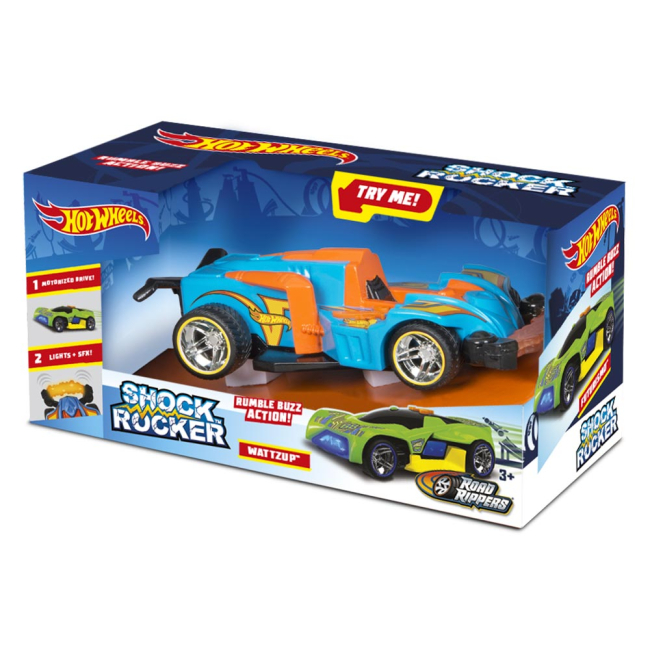 Транспорт и спецтехника - Машина игрушечная Hot Wheels Shock Rocker Whattzup (90747)#2