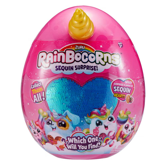 Мягкие животные - Мягкая игрушка-сюрприз Rainbocorns Реинбокорн-G 28 см (9201G)#3