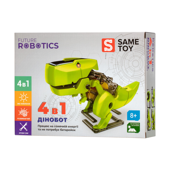 Конструктори з унікальними деталями - Робот-конструктор Same Toy Дінобот 4 в 1 (2125UT)#3