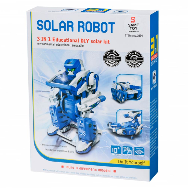 Конструкторы с уникальными деталями - Робот-конструктор Same Toy Трансформер 3 в 1 (2019UT)#3