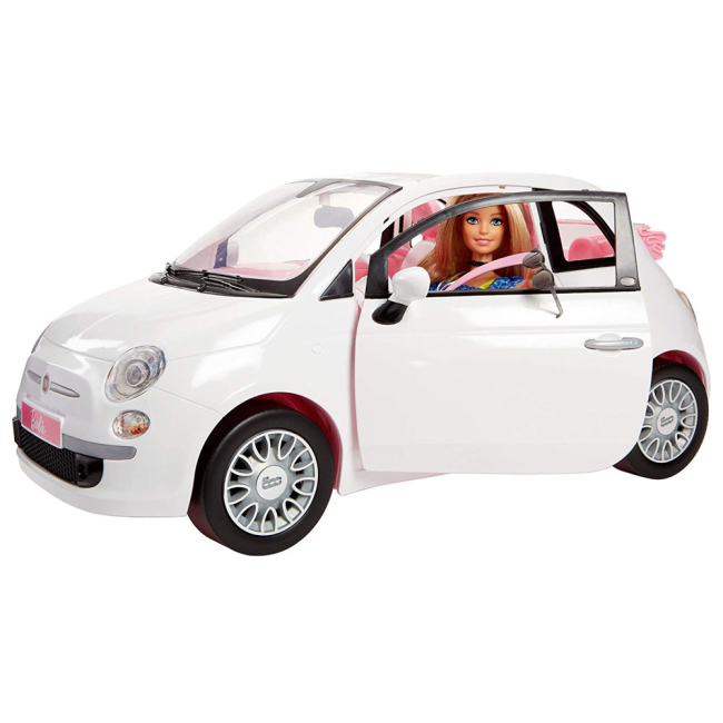 Транспорт і улюбленці - Ляльковий набір Barbie Фіат (FVR07)#2