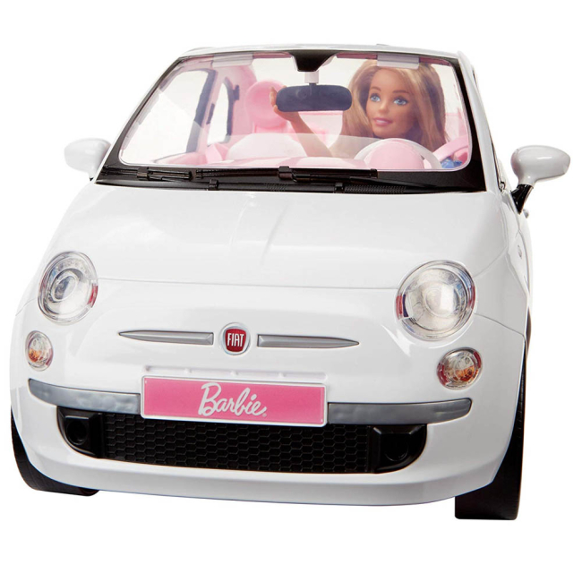 Транспорт і улюбленці - Ляльковий набір Barbie Фіат (FVR07)#4
