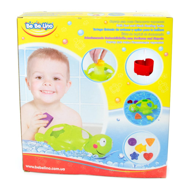 Розвивальні іграшки - Іграшка для ванної Bebelino Плаваюча черепаха (58086)#2