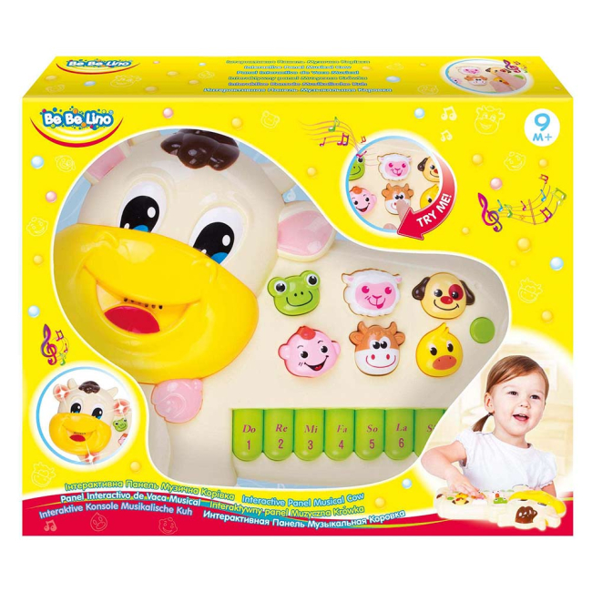 Розвивальні іграшки - Розвивальна іграшка Bebelino Музична корівка зі світловим ефектом (58089)#2