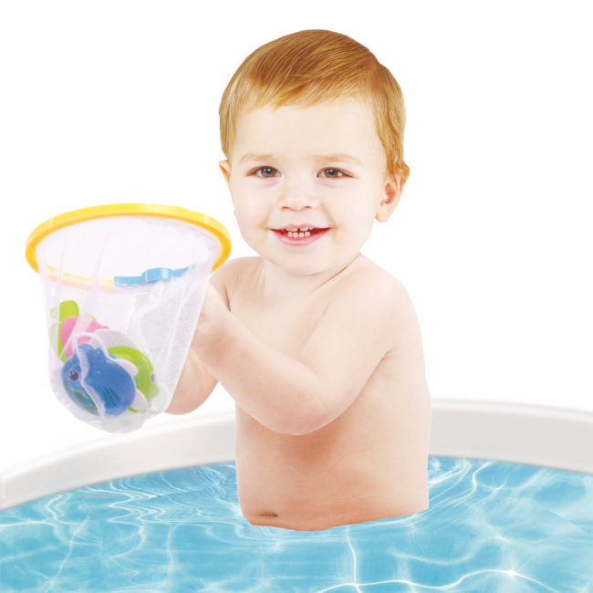 Игрушки для ванны - Набор игрушек BeBeLino Рыболовство (58077)#3