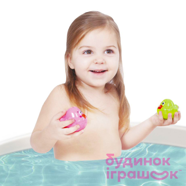 Развивающие игрушки - Набор игрушек для ванны Bebelino Утята-прятки (58087)#3