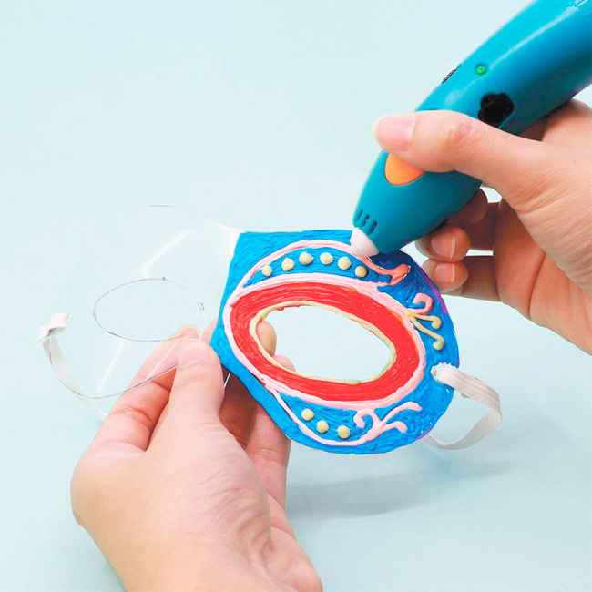 3D-ручки - Набір аксесуарів для 3D-ручки 3Doodler Start Маскарад (8SMKMASK3R)#3