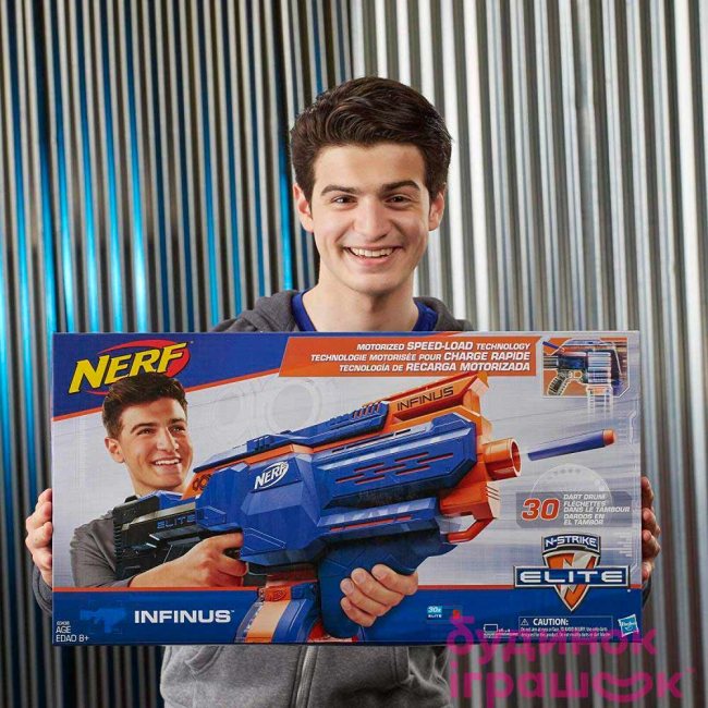 Помповое оружие - Бластер игрушечный Nerf Elite Infinus (E0438)#4