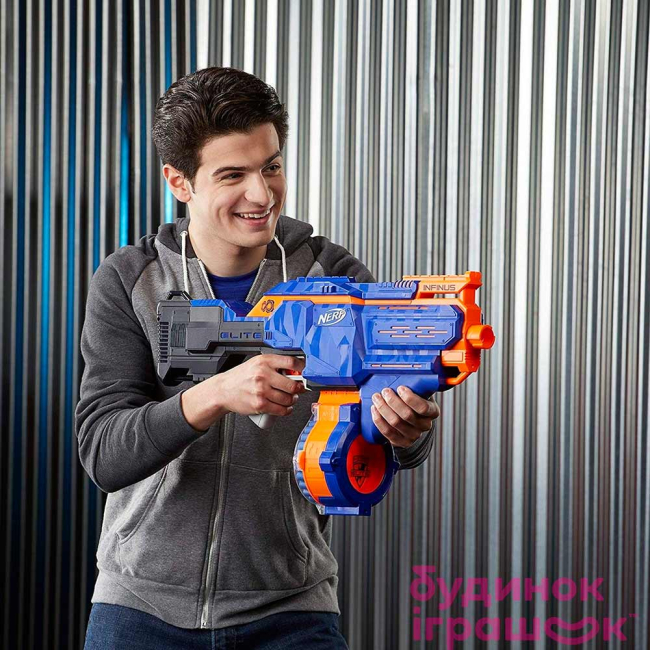 Помповое оружие - Бластер игрушечный Nerf Elite Infinus (E0438)#5