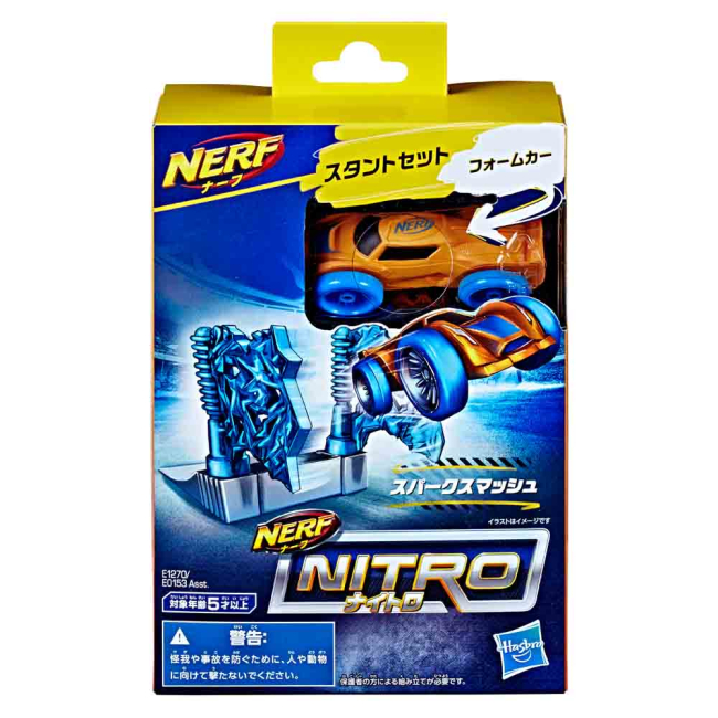 Автотреки - Набір Nerf Nitro Перешкода та машинка Грім (E0153/E1270)#2