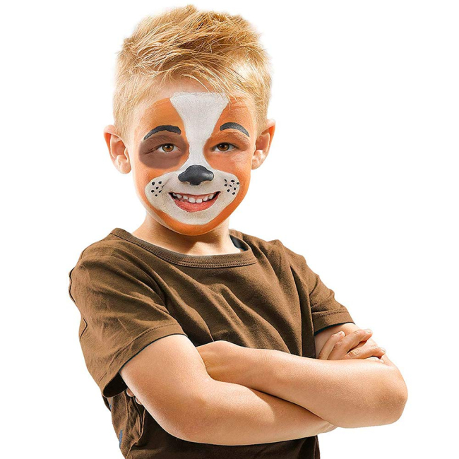 Косметика - Аквагрим SES Барвистий настрій 10 фарб і пензлик (09694S)#2