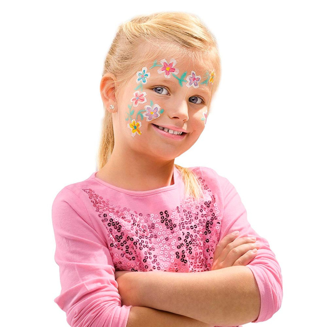 Косметика - Аквагрим SES Барвистий настрій 10 фарб і пензлик (09694S)#3