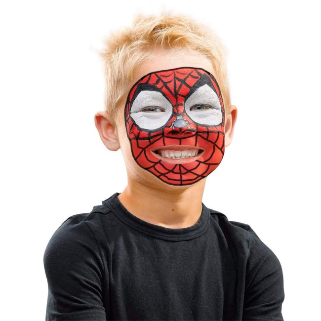 Косметика - Аквагрим SES Барвистий настрій 10 фарб і пензлик (09694S)#4