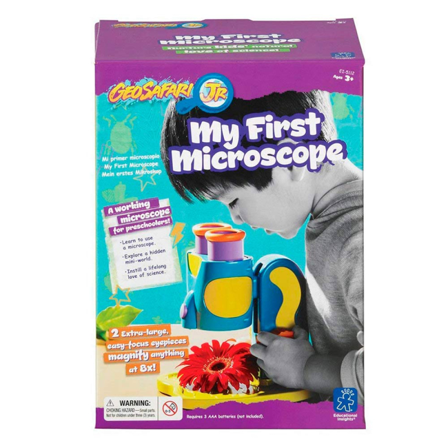 Наукові ігри, фокуси та досліди - Іграшковий мікроскоп Educational Insights Геосафарі (EI-5112)#2