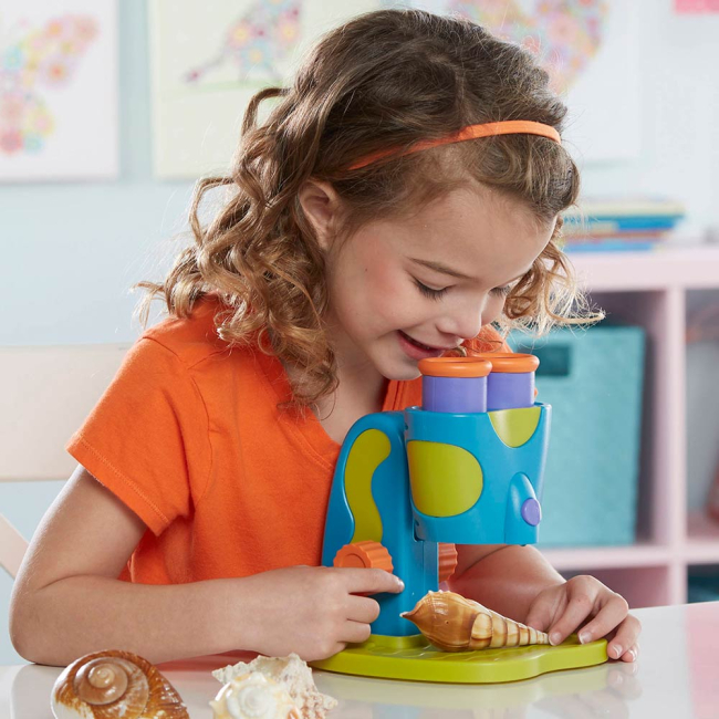 Наукові ігри, фокуси та досліди - Іграшковий мікроскоп Educational Insights Геосафарі (EI-5112)#4