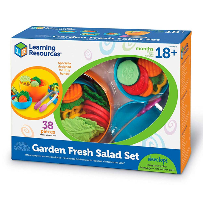Детские кухни и бытовая техника - Игровой набор Learning Resources Овощной салат (LER9745-D)#4