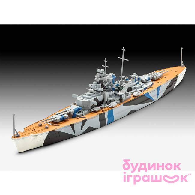 3D-пазлы - Сборная модель корабля Revell Tirpitz 1:1200 (05822)#2