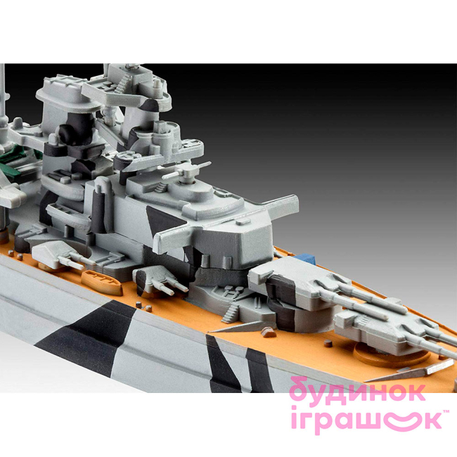 3D-пазлы - Сборная модель корабля Revell Tirpitz 1:1200 (05822)#3