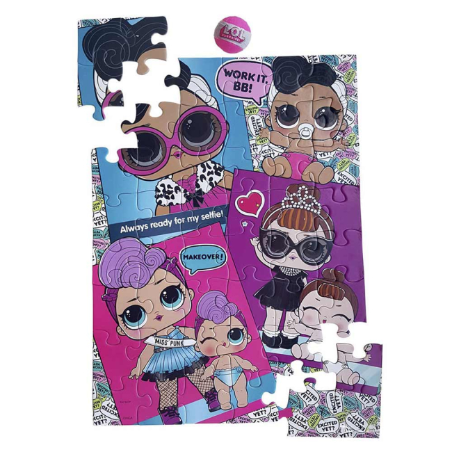 Пазлы - Пазл Spin Master LOL Surprise с эксклюзивным стикером и аксессуаром 48 деталей (SM98470/6044936)#2