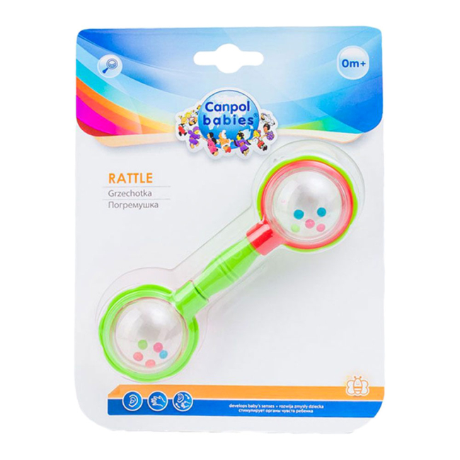 Погремушки, прорезыватели - Погремушка Canpol babies Штанга зеленая (2/606_gre)#2