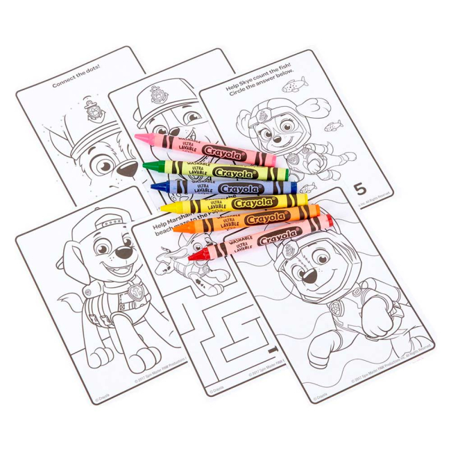 Товары для рисования - Набор для путешествий Crayola Щенячий патруль (04-0437)#2