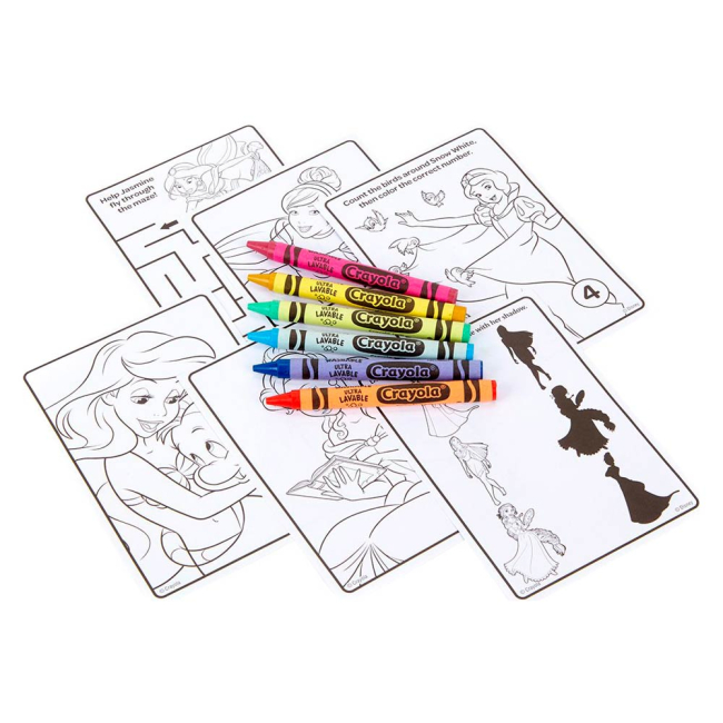 Товары для рисования - Набор для путешествий Crayola Принцессы (04-0438)#2