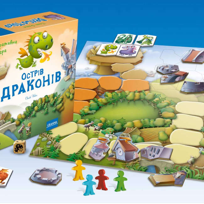 Настольные игры - Настольная игра Granna Остров драконов (83200)#2