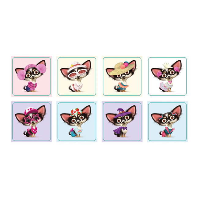 Настольные игры - Магнитные пазлы Puzzlika Чихуахуа (14279)#2