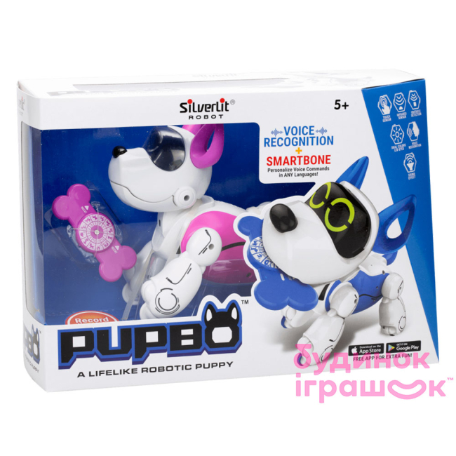 Роботы - Игрушка собака-робот PUPBO розовый (88520P)#2