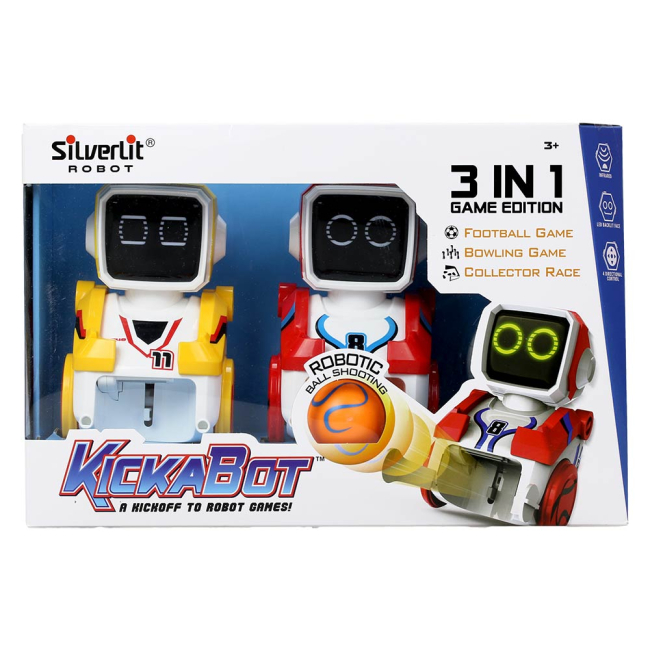 Роботы - Игровой набор Silverlit Роботы-футболисты (88549)#6