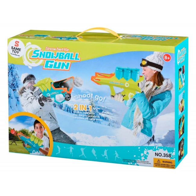 Стрелковое оружие - Игрушечное оружие Same Toy 2 в 1 Бластер (358Ut)#4