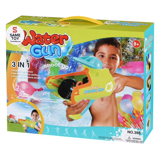 Стрелковое оружие - Игрушечное оружие Same Toy 3 в 1 Бластер (398Ut)#3