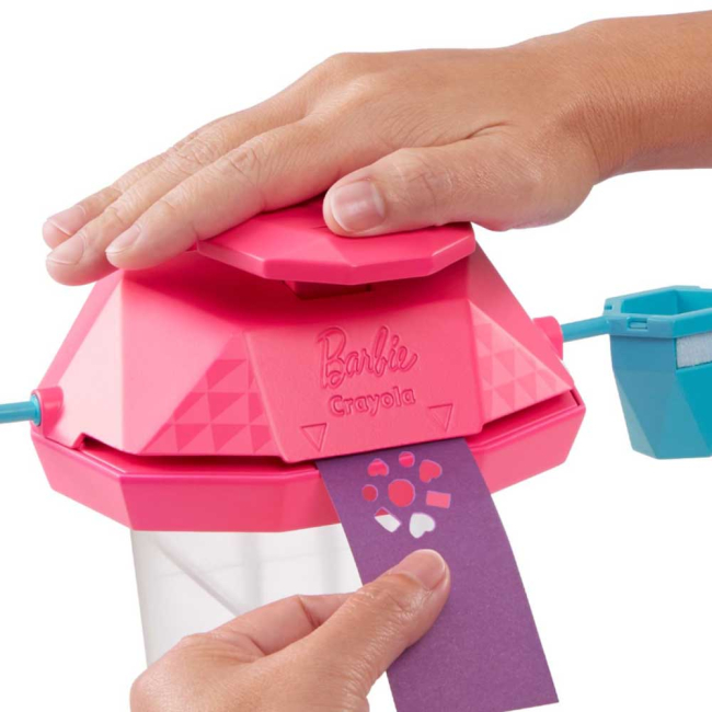 Ляльки - Лялька Barbie Crayola Чарівне конфетті (FRP02)#2